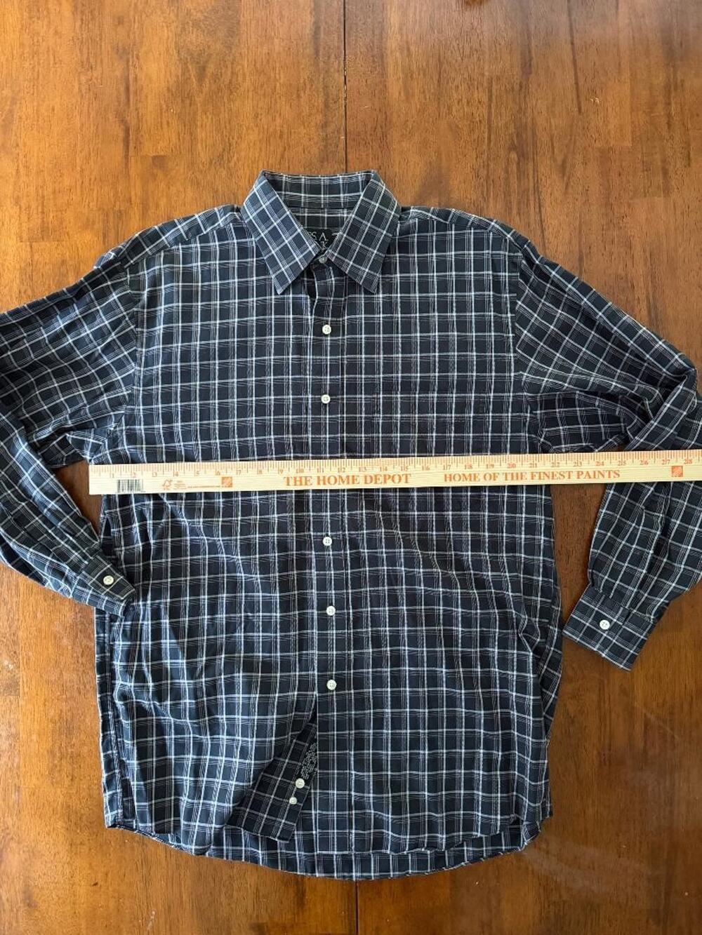 Mens Jos.A.Bank Travelers Collection Long Sleeve Button Up Shirt, Size M